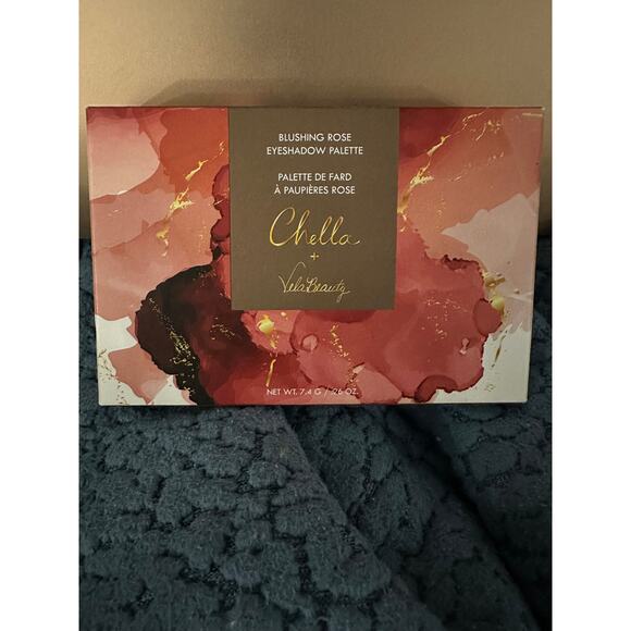 Chella Makeup Eyeshadow Palette, Travel Size, Blushing Rose - Picture 1 of 3